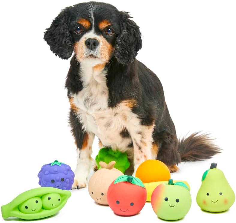 Foodie Faces Latex Fruits - Apple, Blackberry and Broccoli