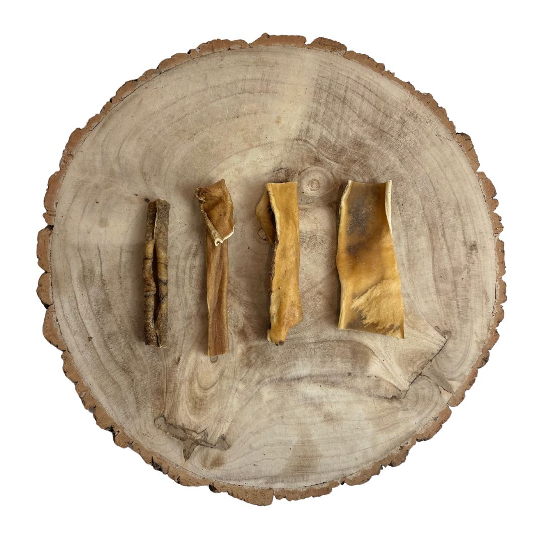Deer Skin Dog Chew – Natural
