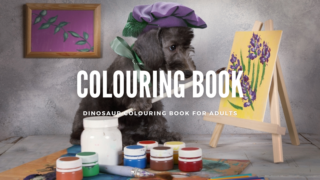 Dinosaur Colouring Book for Kids and Adults: Roar into a World of Fun and Colour