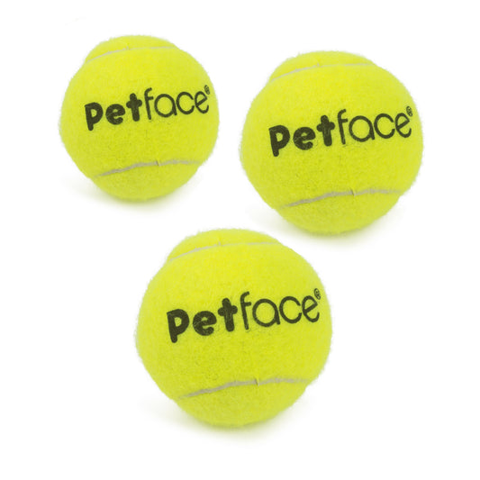 PetFace Super Tennis Balls 3pk