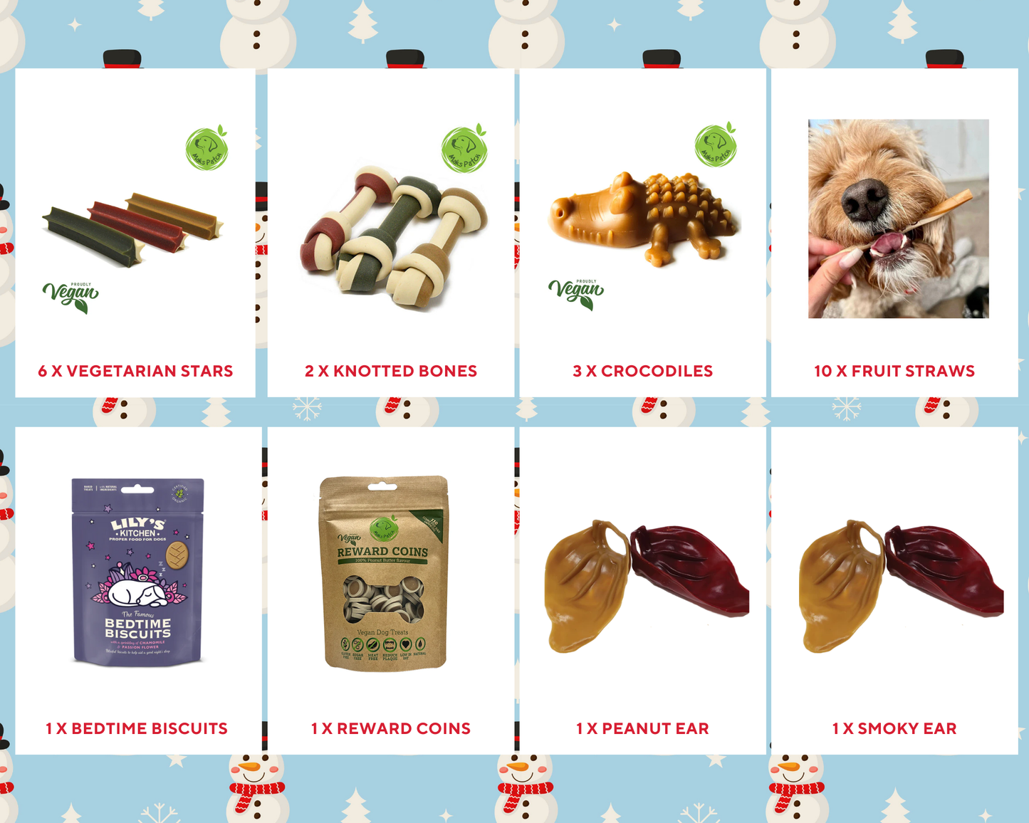 Barking Good Christmas Bundle - 25 treats (incl. 2 packs)