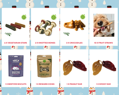 Barking Good Christmas Bundle - 25 treats (incl. 2 packs)