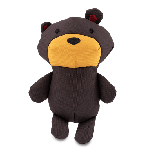 Beco brown Recycled Soft bear for playful dogs