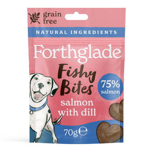 Fish Dog Treats - Salmon & Dill Fishy Bites