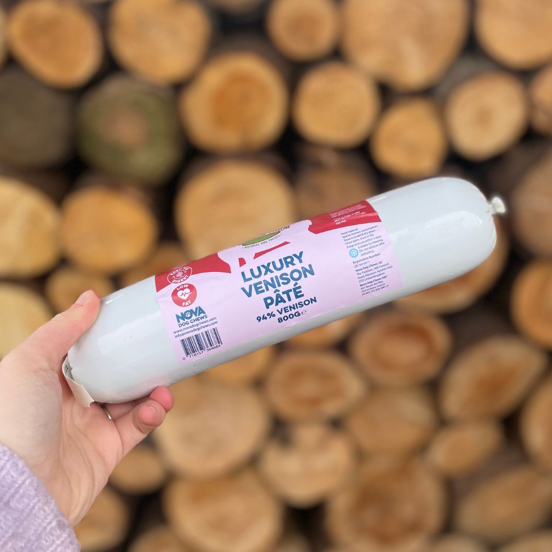 Luxury Venison Pâté 800g Dog Treat – Natural